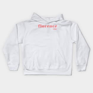 Florence Italy Kids Hoodie